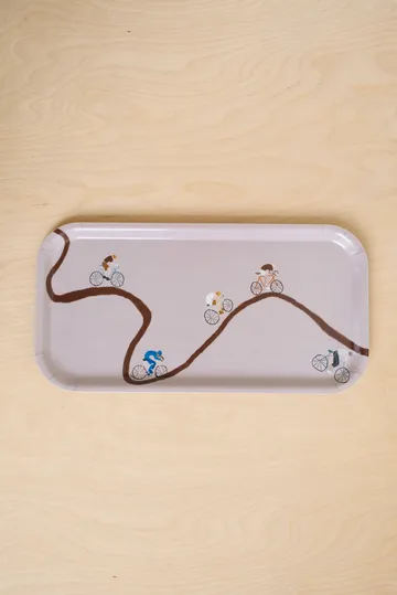 旋转Giro托盘_22x43cm - 粉色 - Fine Little Day