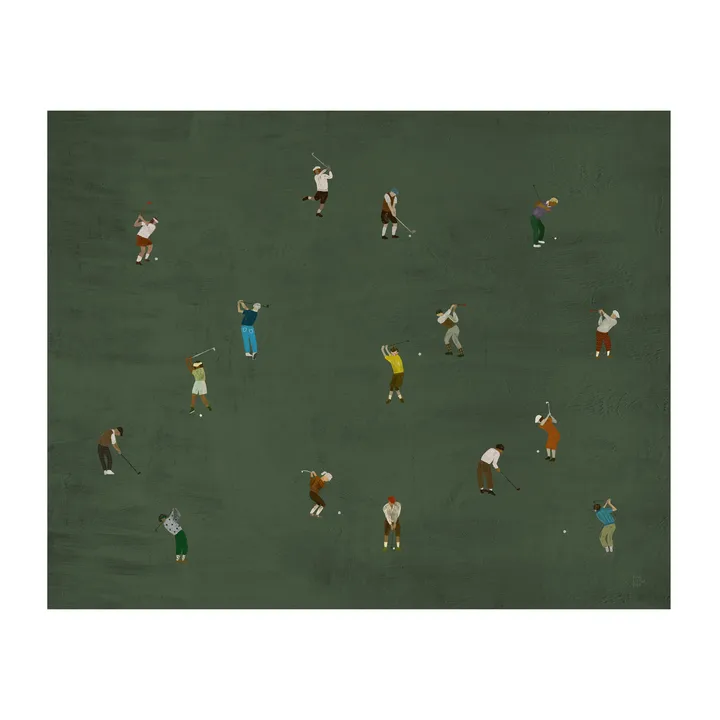 Golfers 海报 - 40x50cm - Fine Little Day