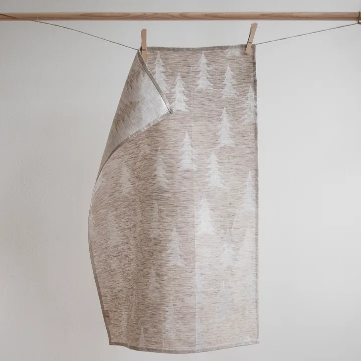 Gran tea towel linen - 沙色 - Fine Little Day