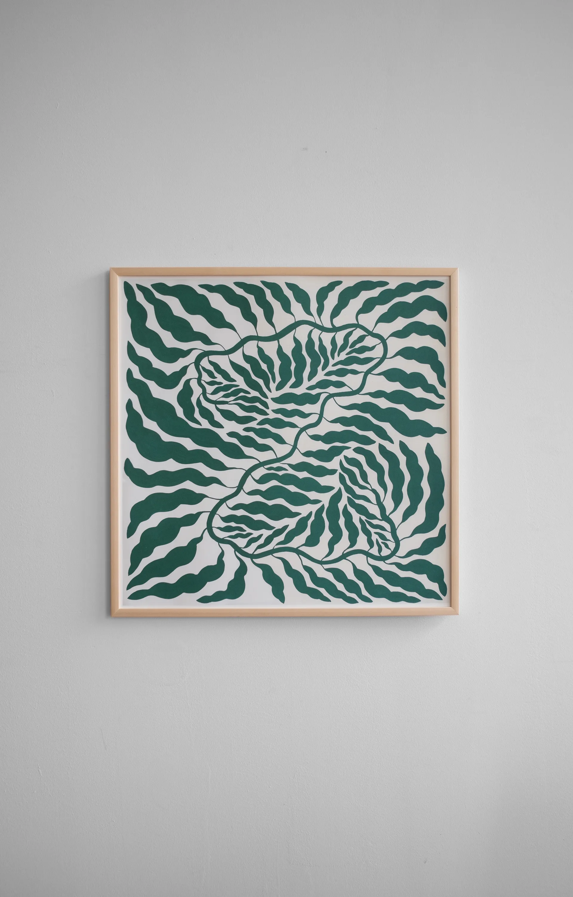 Green 海报, 70x70 cm Fine Little Day