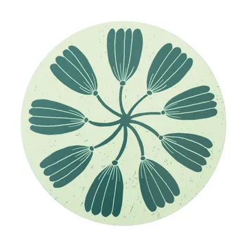 Krans花环图案锅垫隔热垫Ø21cm - 绿色 - Fine Little Day