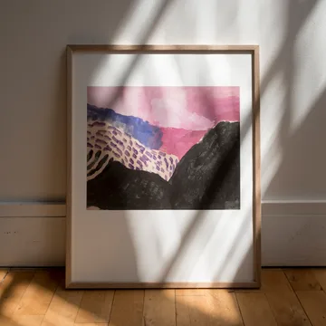 Landscape 海报 40x50 cm - 多色 - Fine Little Day