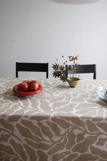 Leaves 桌布 149x250 cm - 沙色 - Fine Little Day