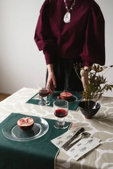 Leaves 桌布 149x250 cm - 沙色 - Fine Little Day