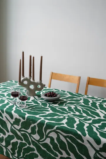 Leaves 桌布 149x250 cm - 绿色 - Fine Little Day