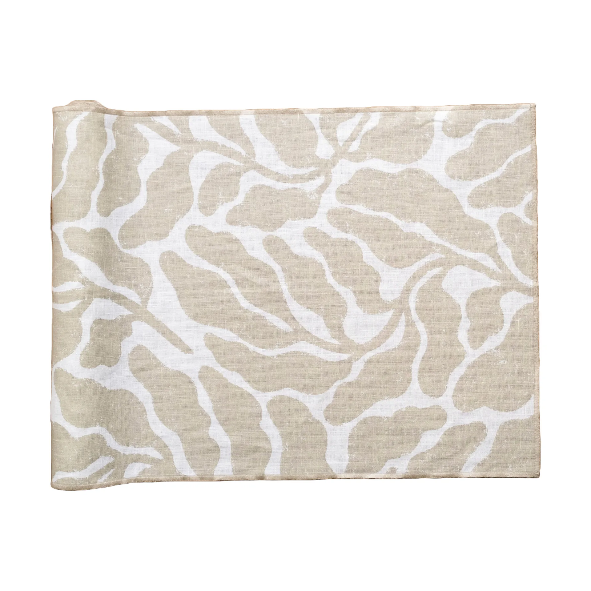 树叶Leaves图案长条桌旗, 沙色_45x180cm Fine Little Day