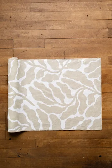 树叶Leaves图案长条桌旗 - 沙色_45x180cm - Fine Little Day