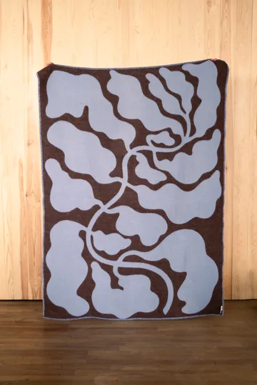 树叶Leaves毛毡_130x180cm - 蓝棕色 - Fine Little Day