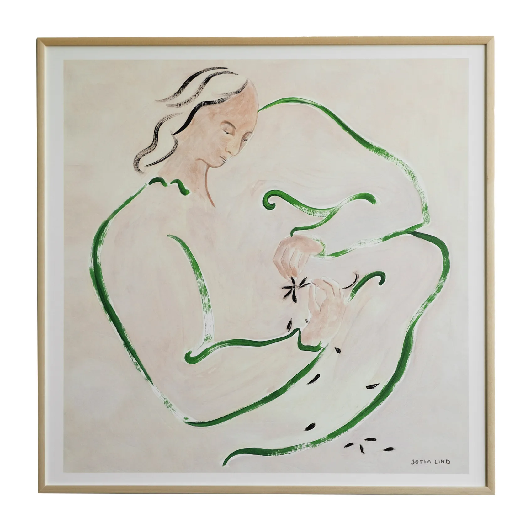 Love me not 海报, 70x70cm Fine Little Day