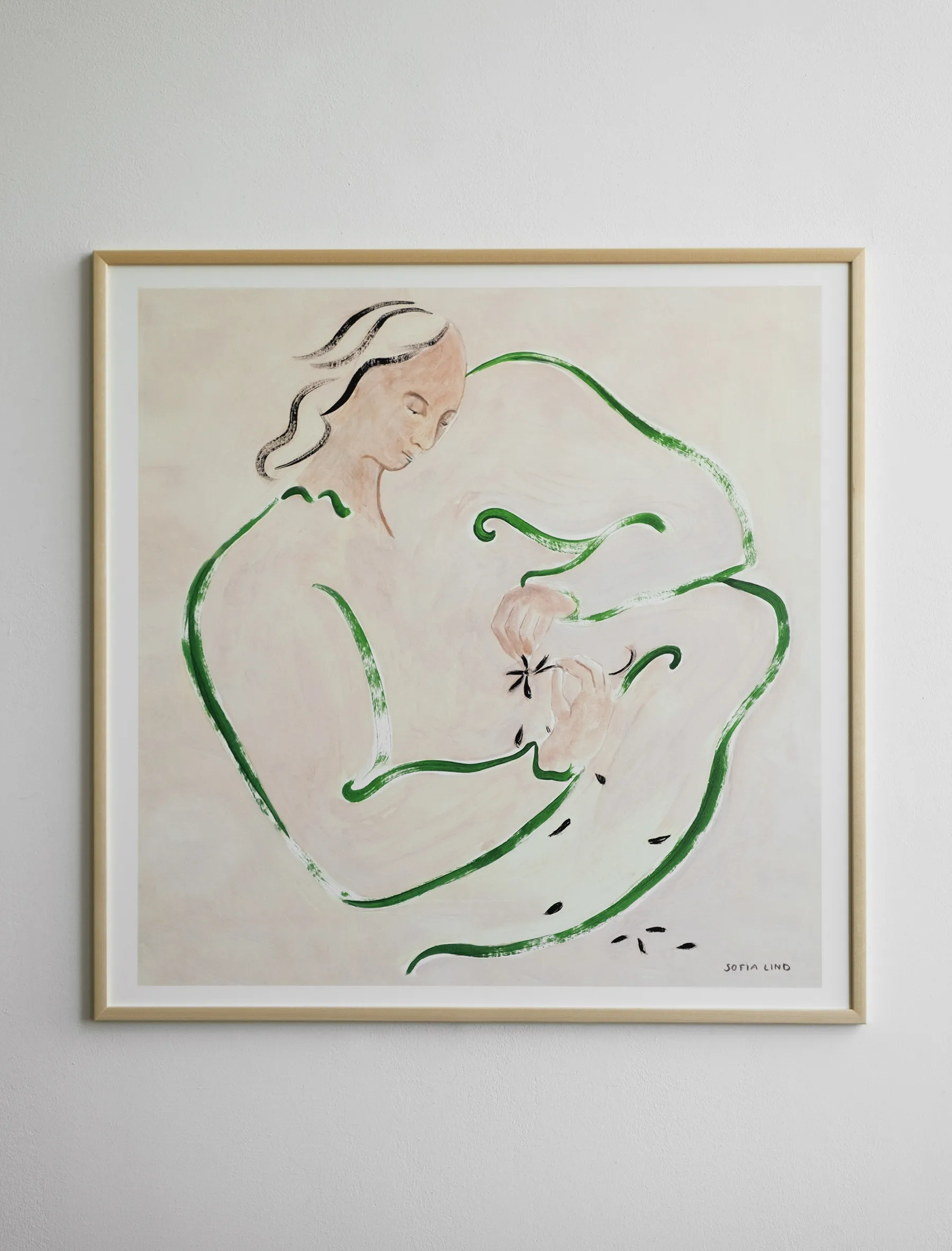 Love me not 海报, 70x70cm Fine Little Day