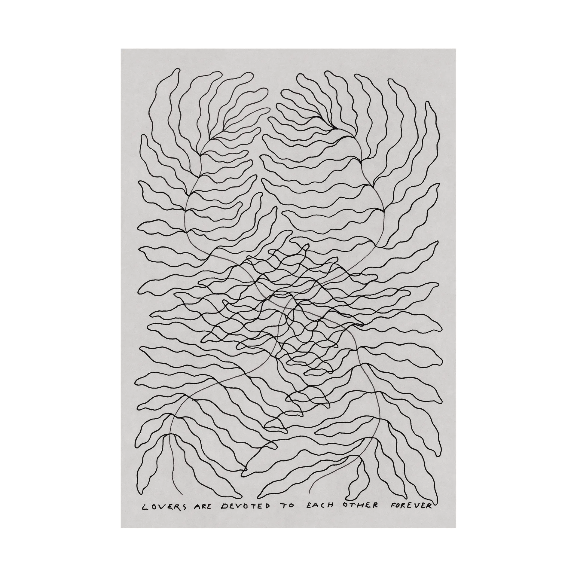 Lovers 海报, 70x100 cm Fine Little Day