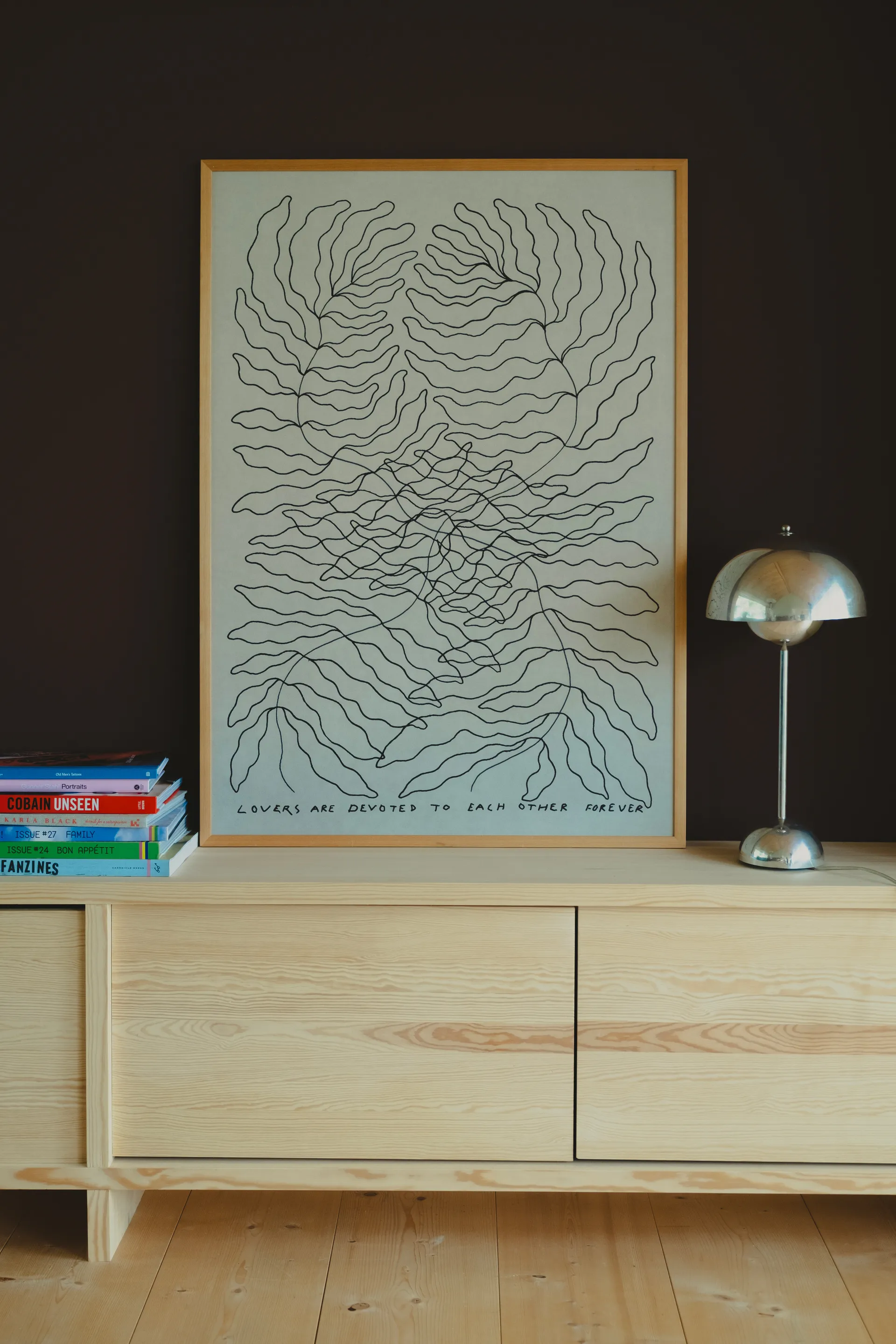 Lovers 海报, 70x100 cm Fine Little Day