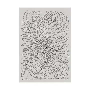 情侣Lovers海报 - 70x100cm - Fine Little Day