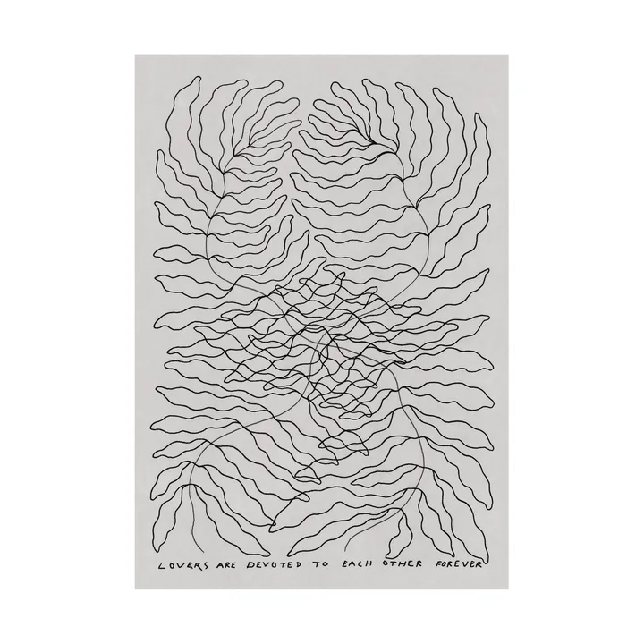 情侣Lovers海报 - 70x100cm - Fine Little Day