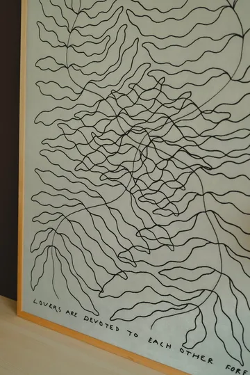 情侣Lovers海报 - 70x100cm - Fine Little Day