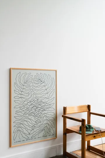 情侣Lovers海报 - 70x100cm - Fine Little Day