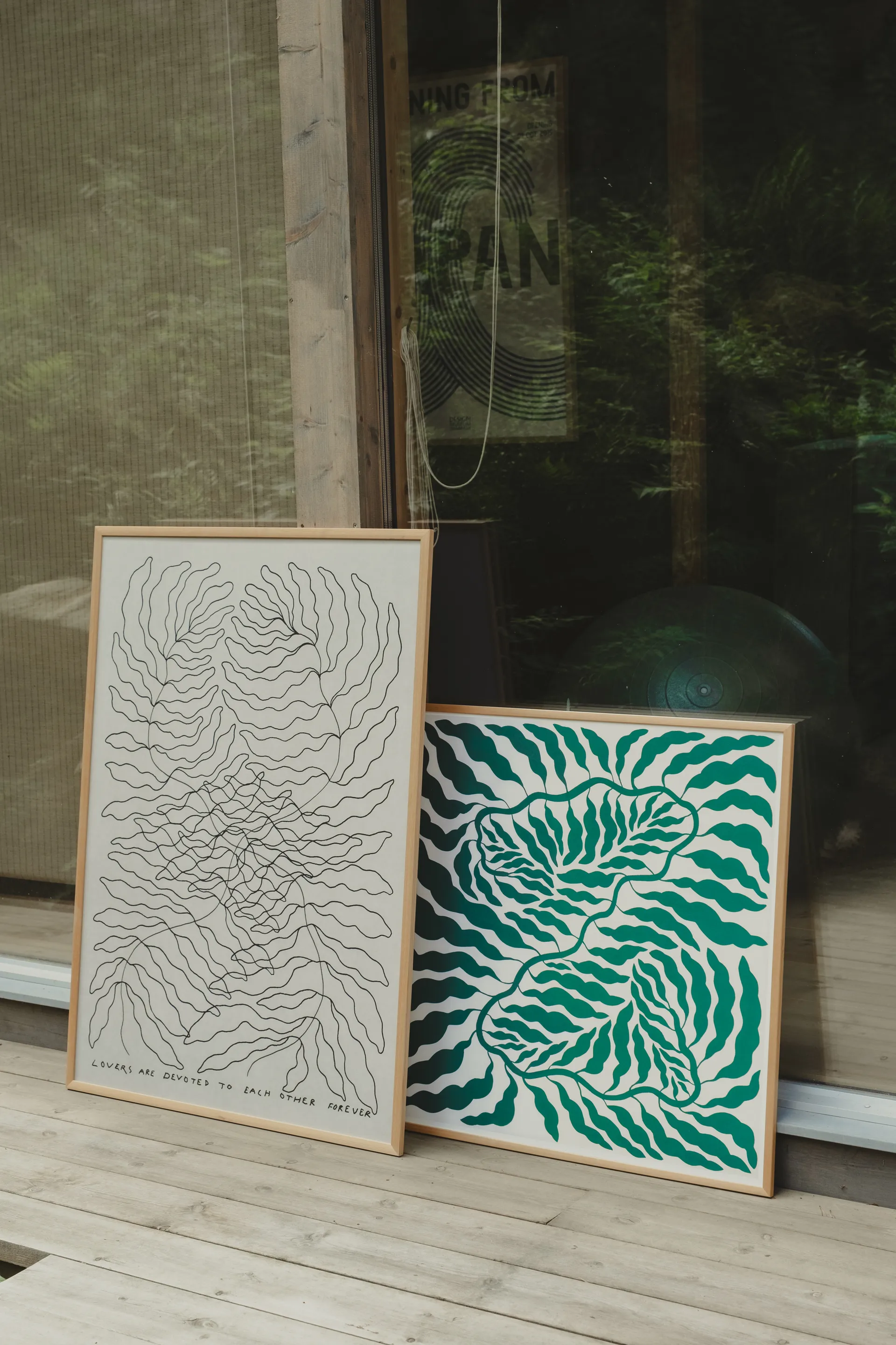 情侣Lovers海报, 70x100cm Fine Little Day