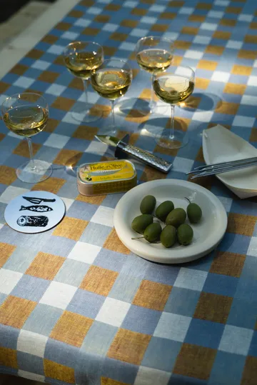 Rutan 桌布 147x250 cm - 燕麦色 - Fine Little Day