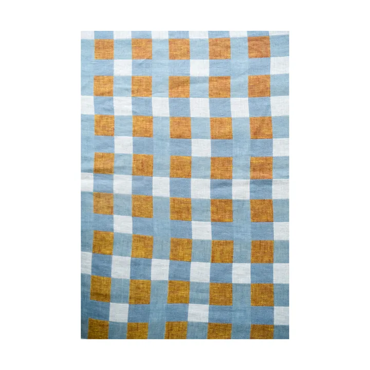 格子Rutan桌布_147x250cm - 燕麦色 - Fine Little Day