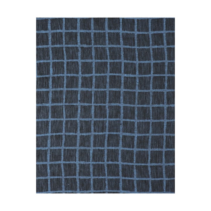 Rutig jacquard-woven 桌布 147x147 cm - Blue-black - Fine Little Day