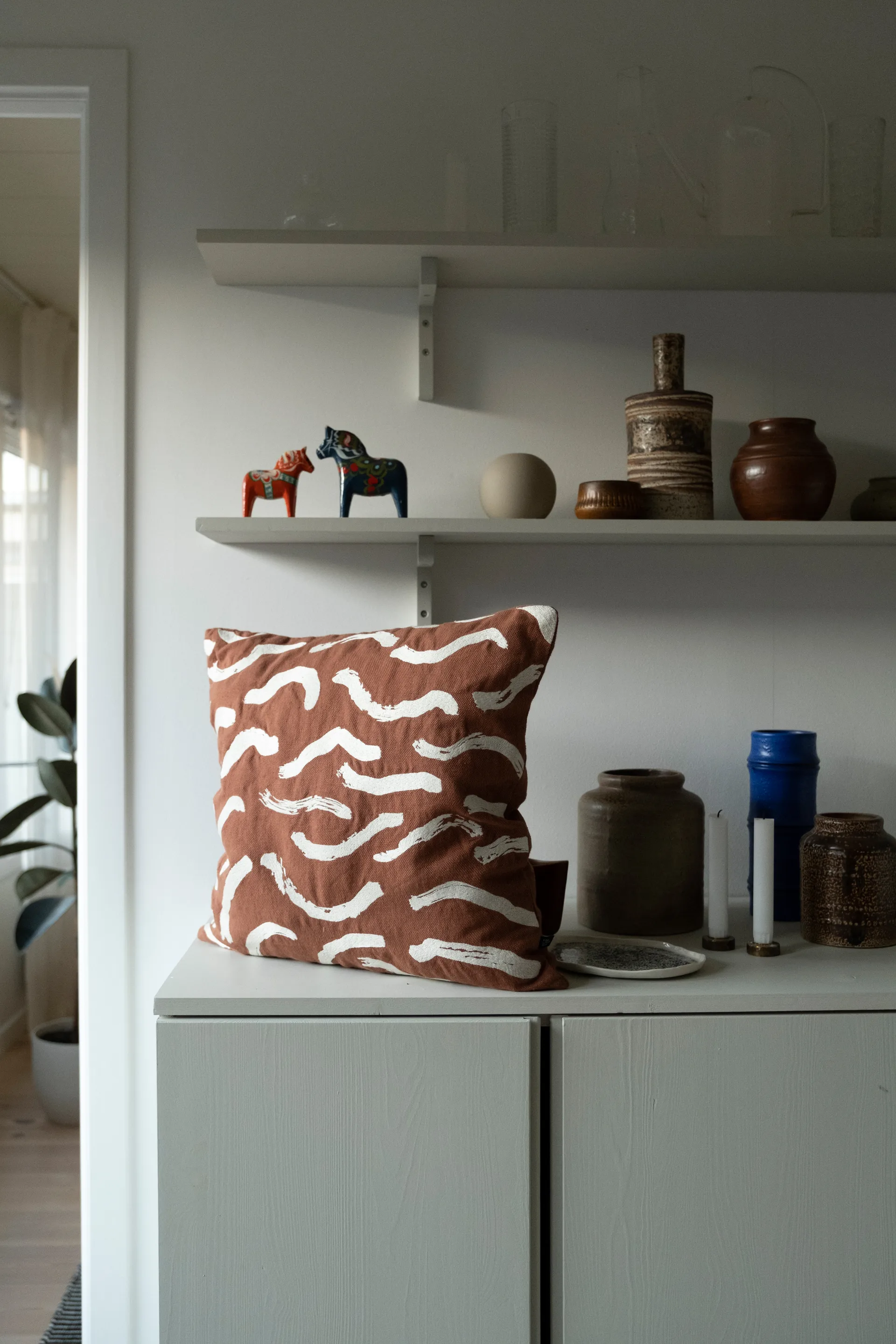 Stim 枕头套 48x48 cm, 赤陶色 Fine Little Day