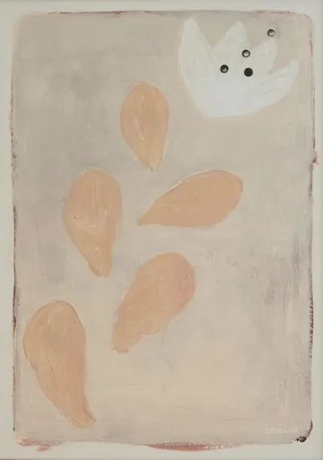 Stone Crop 海报 50x70 cm - 粉色配裸色 - Fine Little Day