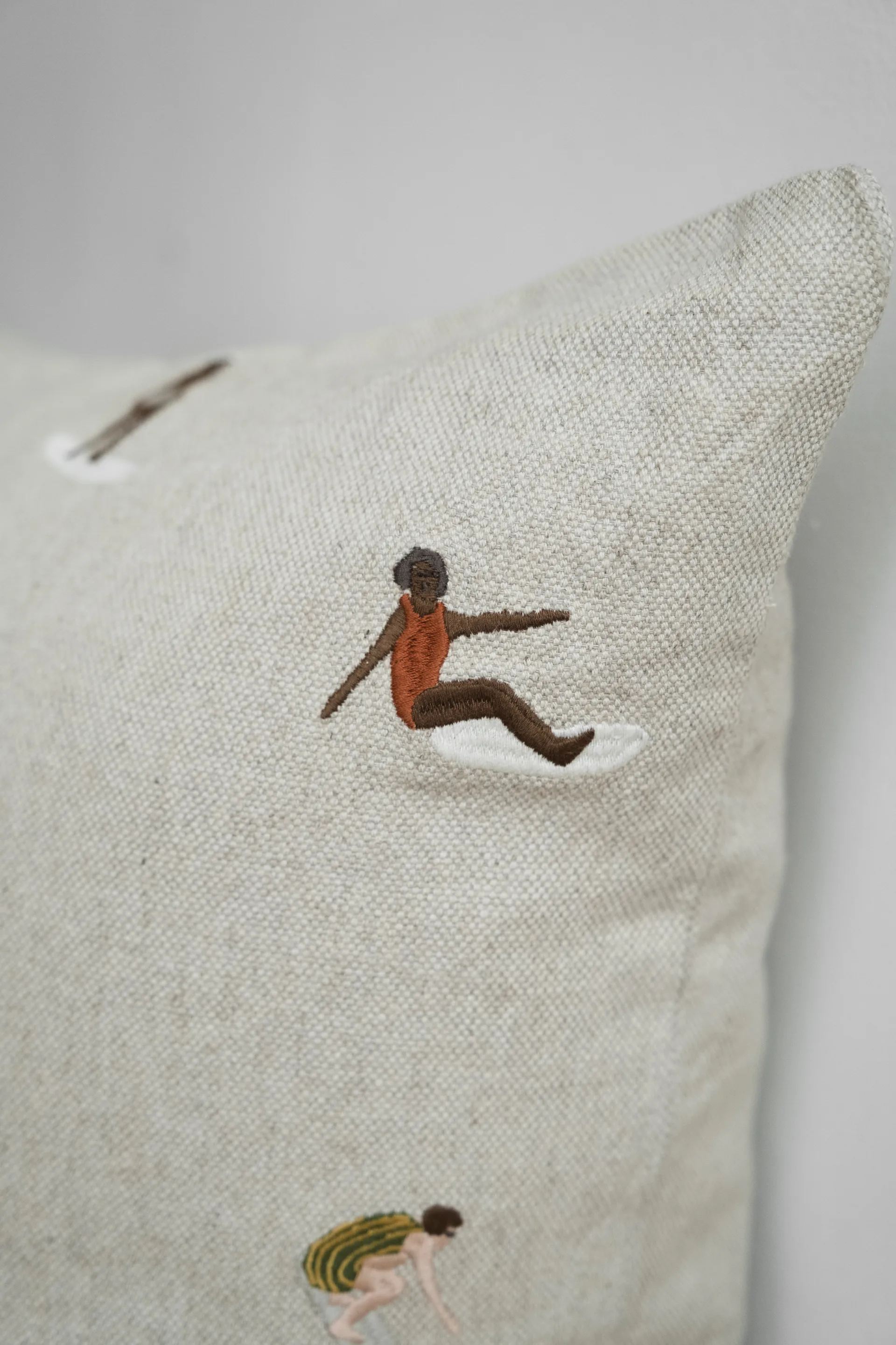 Surfers 枕头套 48x48 cm, Natural Fine Little Day