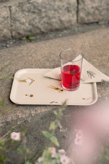 Swimmers 托盘 20x27 cm - 米色 - Fine Little Day