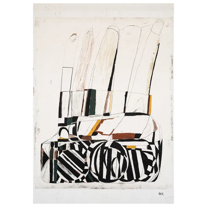 Takes time to pass 海报 70x100 cm - 多色 - Fine Little Day