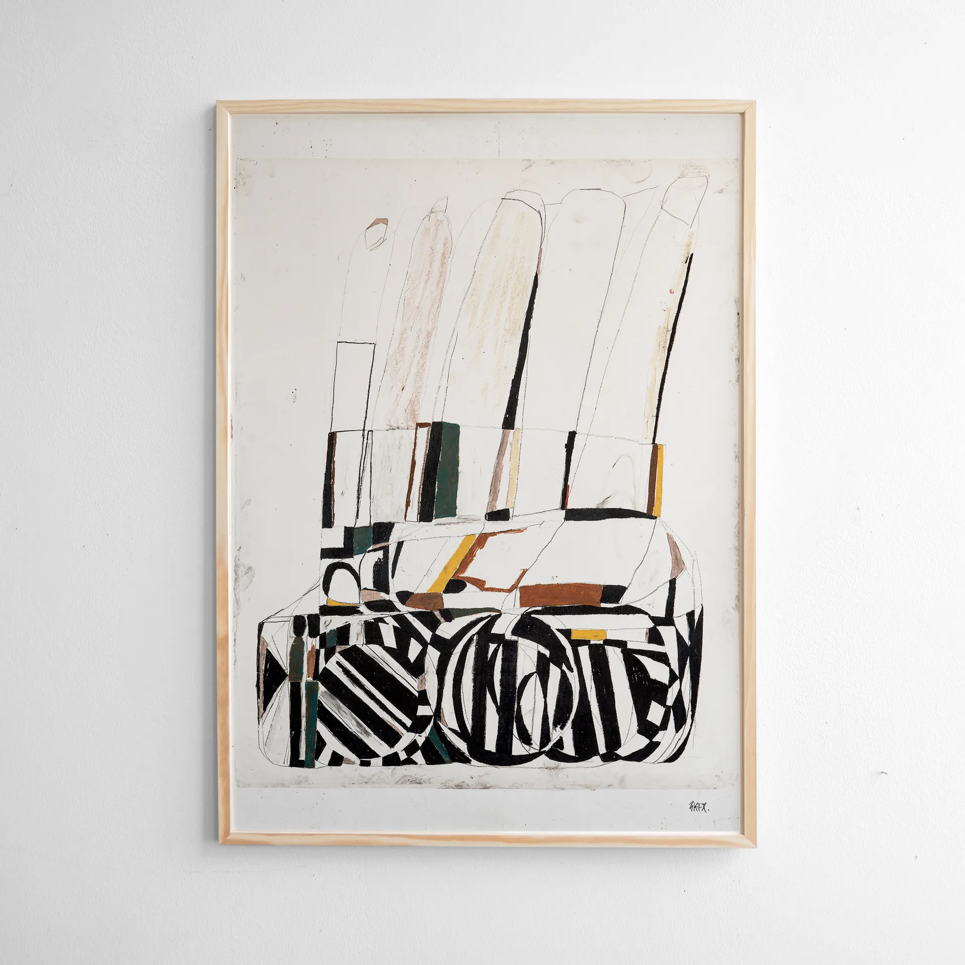 Takes time to pass 海报 70x100 cm, 多色 Fine Little Day