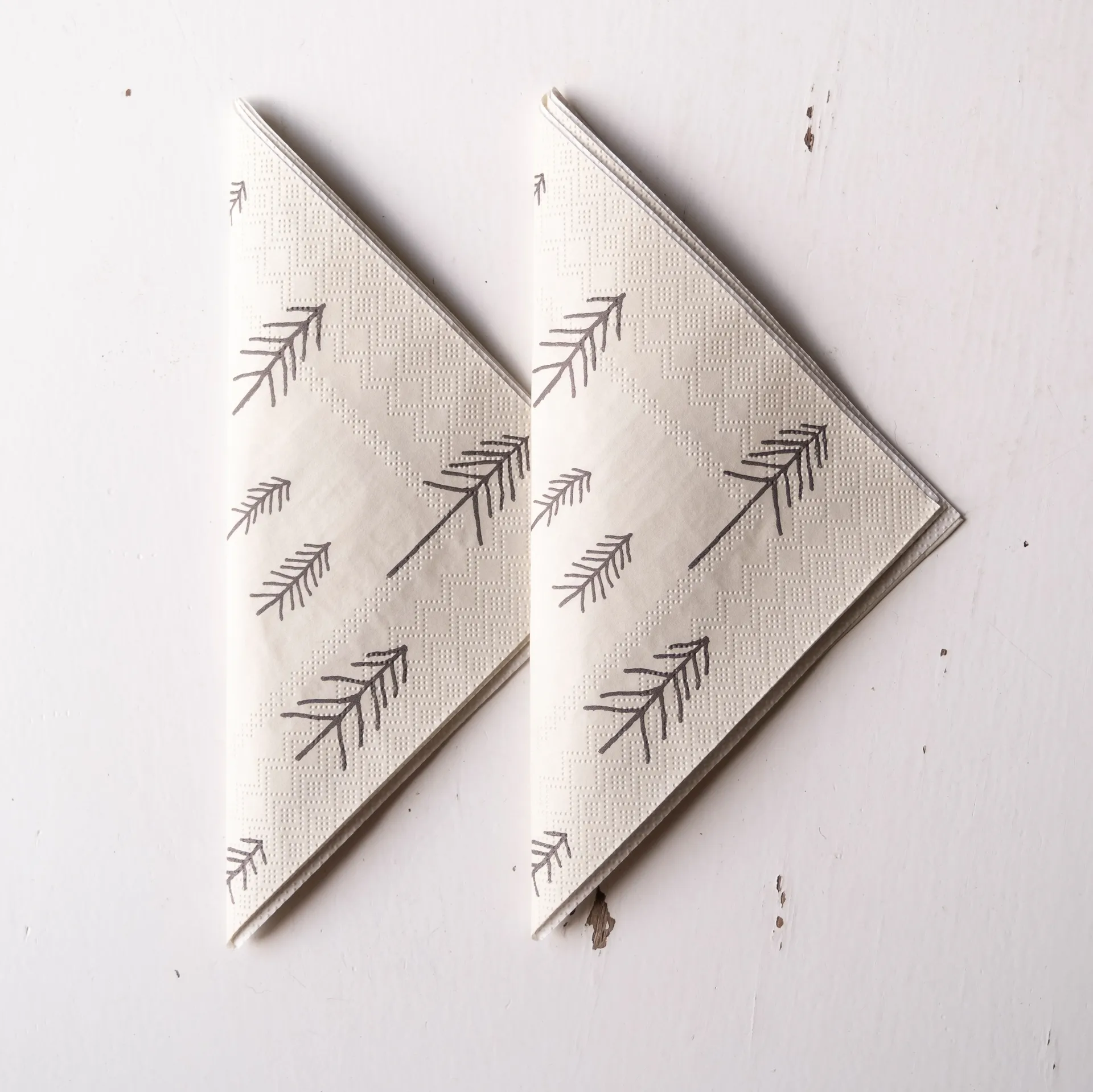 Tall napkin 2五件套装, nature-棕色 Fine Little Day