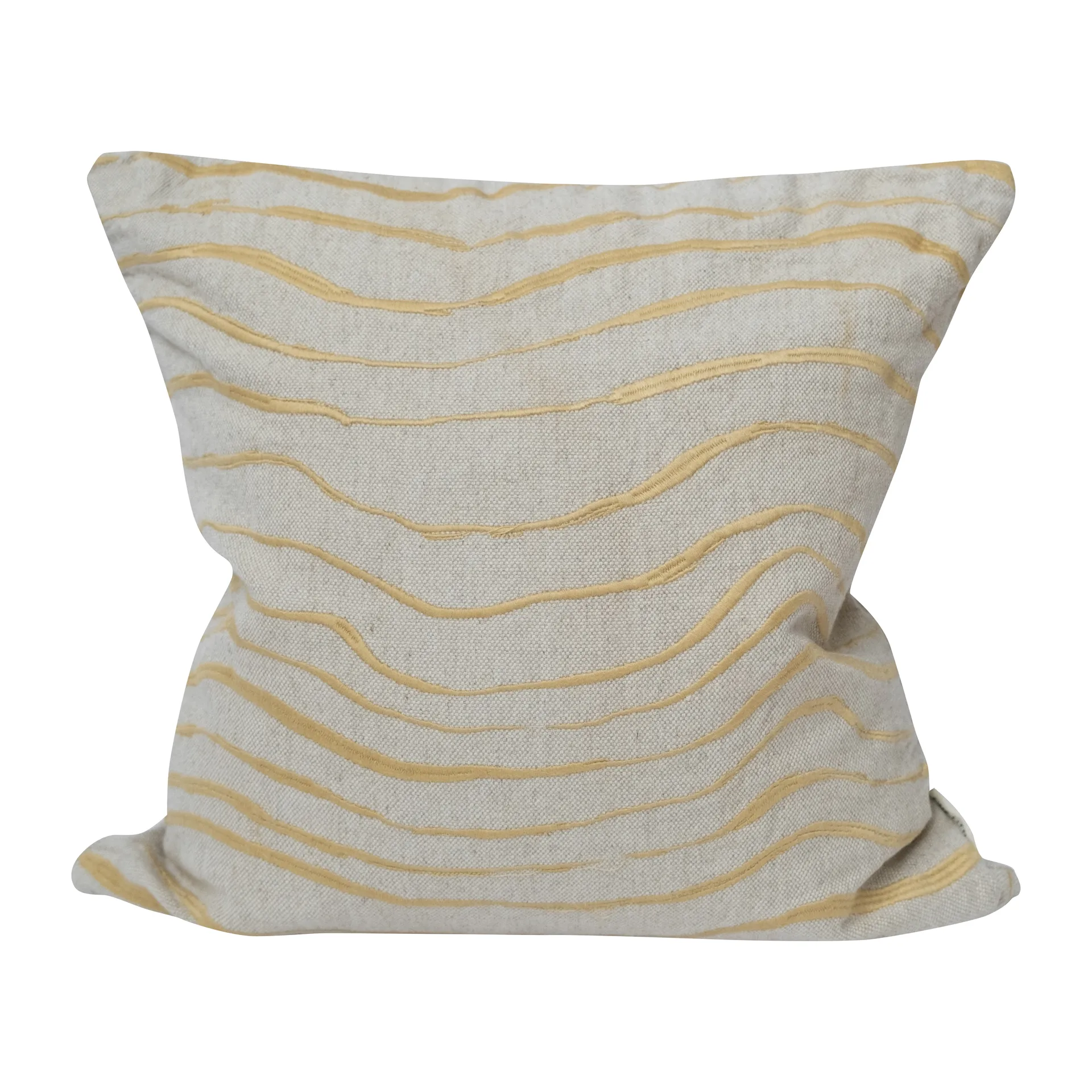 Våg 枕头套 48x48 cm, 黄色 Fine Little Day