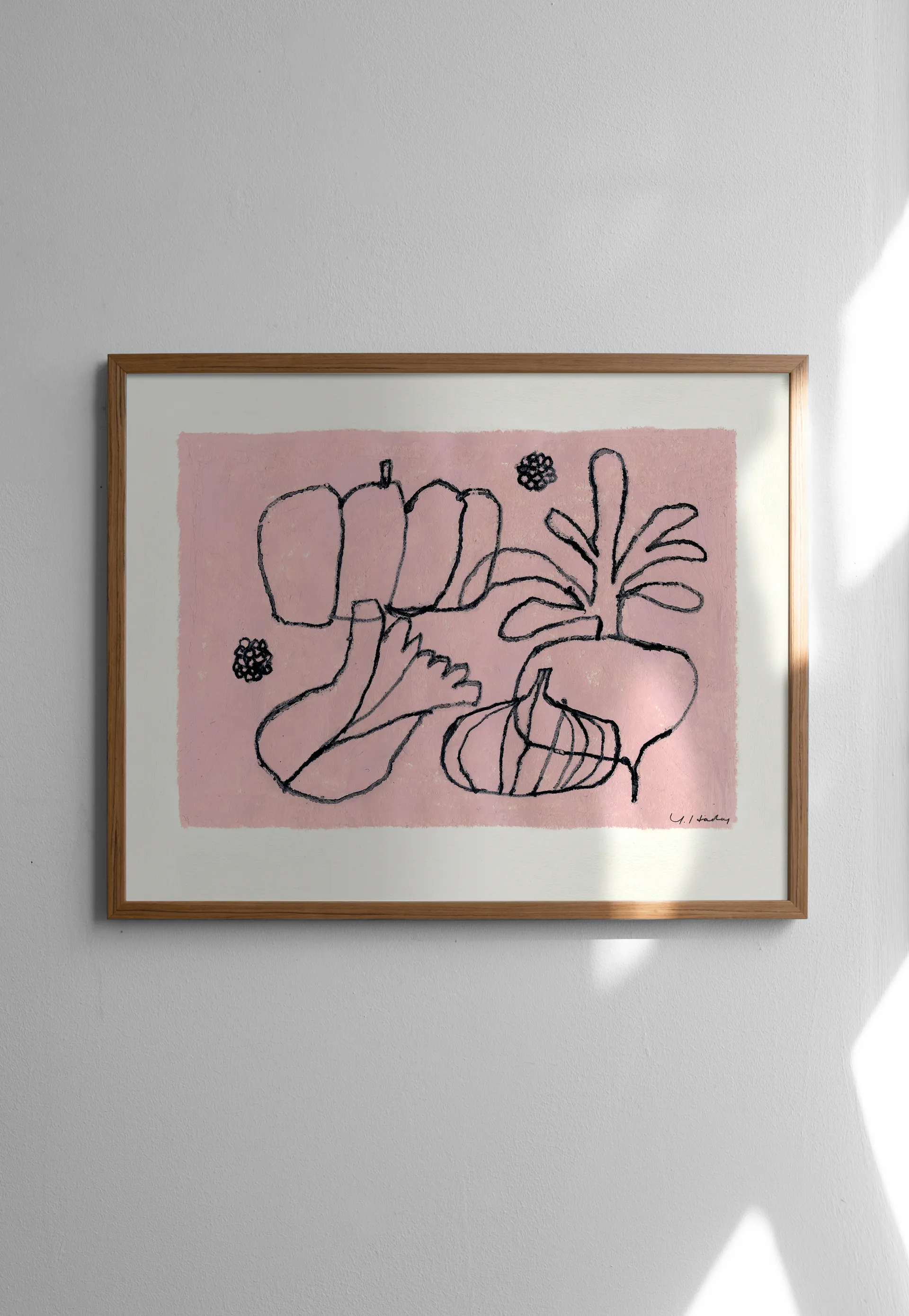 Vegetable 海报, 40x50 cm Fine Little Day