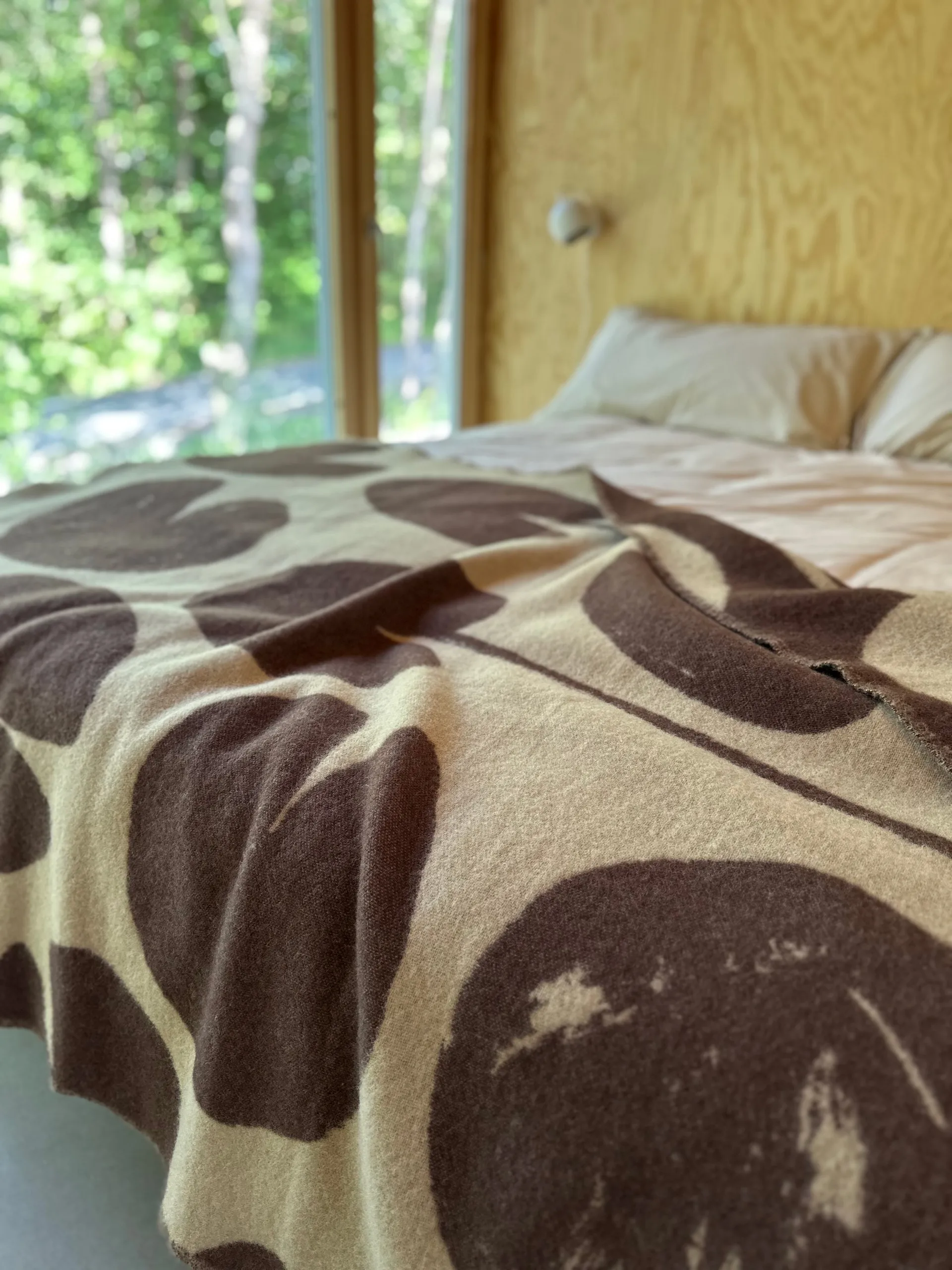 Water lilies 毯子 130x220 cm, 褐色 Fine Little Day