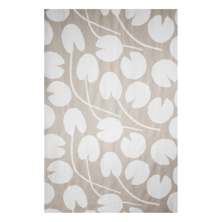 Water lilies 纺织品 (fabric) - 沙色-白色 - Fine Little Day