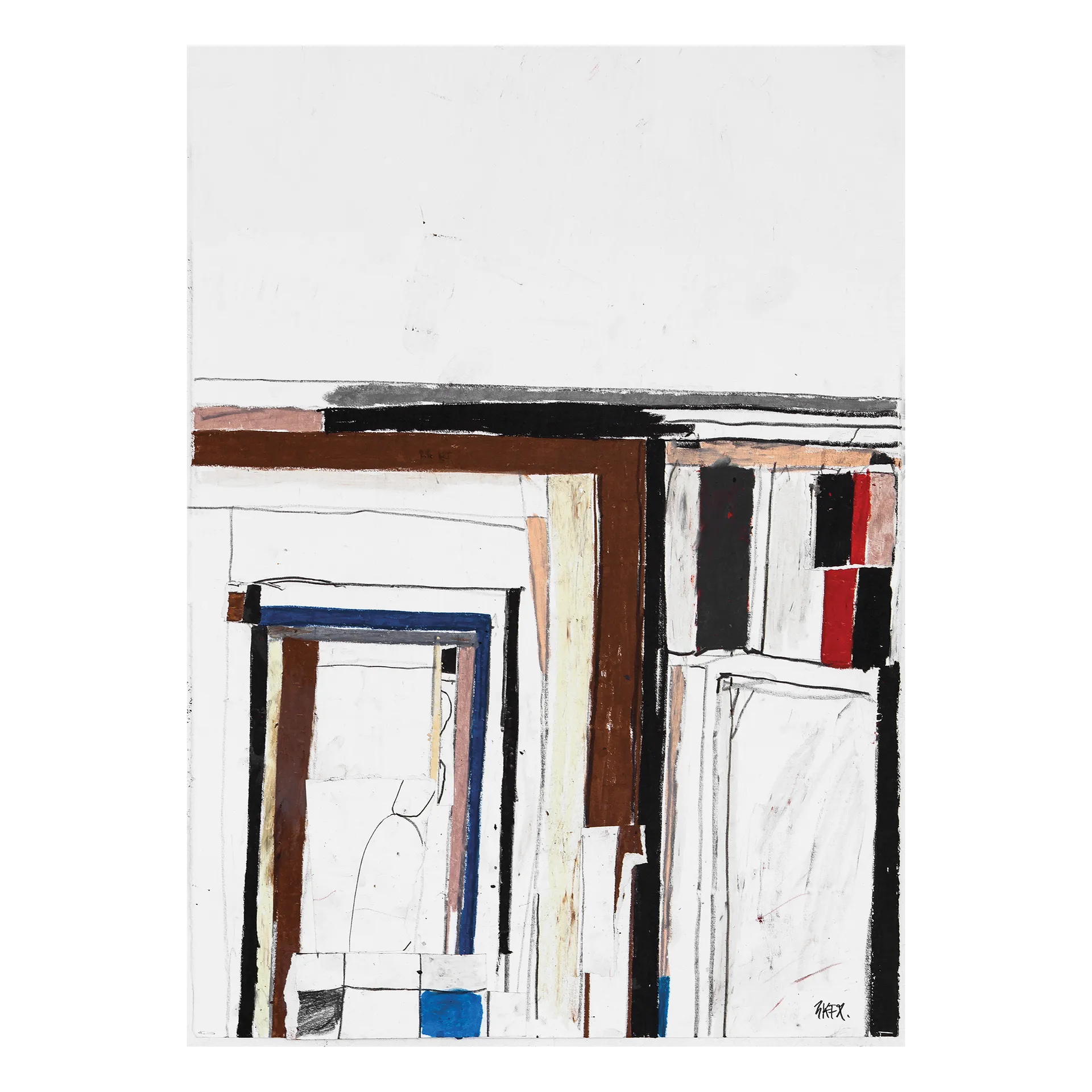 We only got out at night 海报 50x70 cm, 多色 Fine Little Day