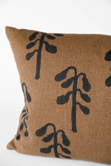 Weeping 木 靠枕套 38x58 cm - 褐色 - Fine Little Day