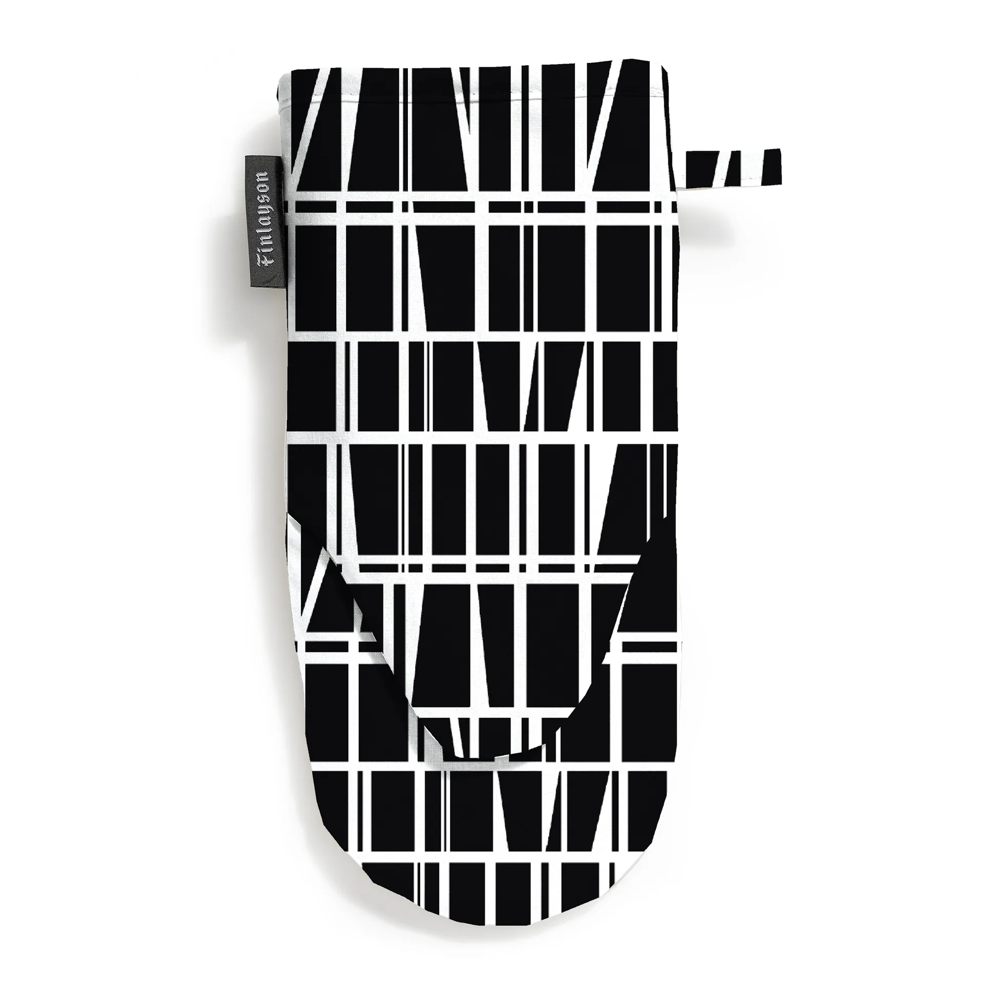 Coronna 烤箱手套, 黑色 - 白色 Finlayson