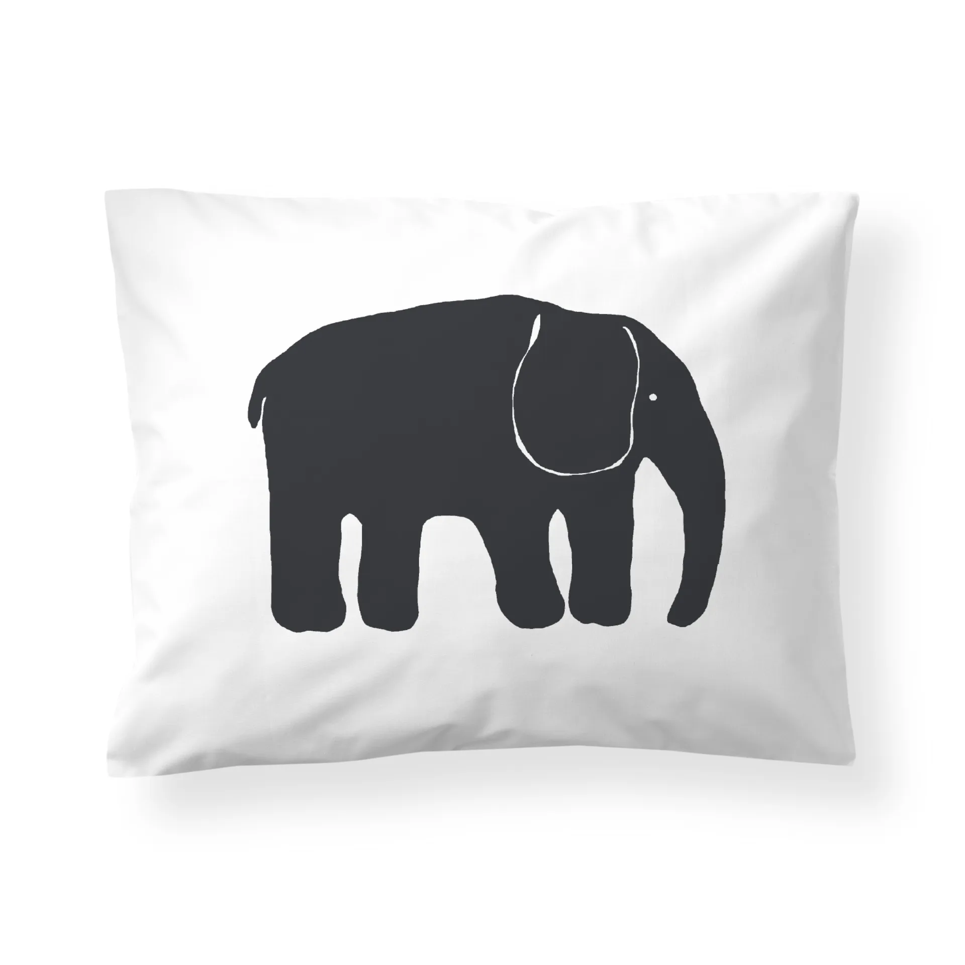 Elefantti pillowcase, 黑色 Finlayson