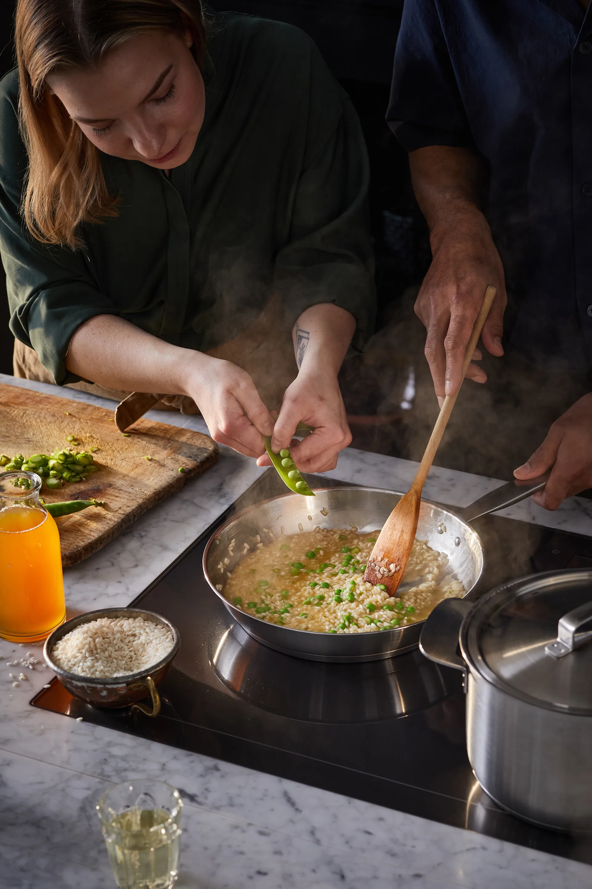 All Steel Pure 煎锅/炒锅 套装, 2 parts Fiskars