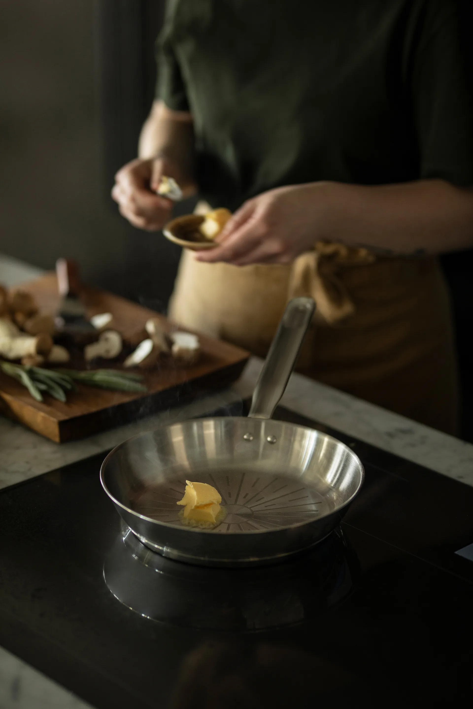 All Steel Pure 煎锅/炒锅 套装, 2 parts Fiskars