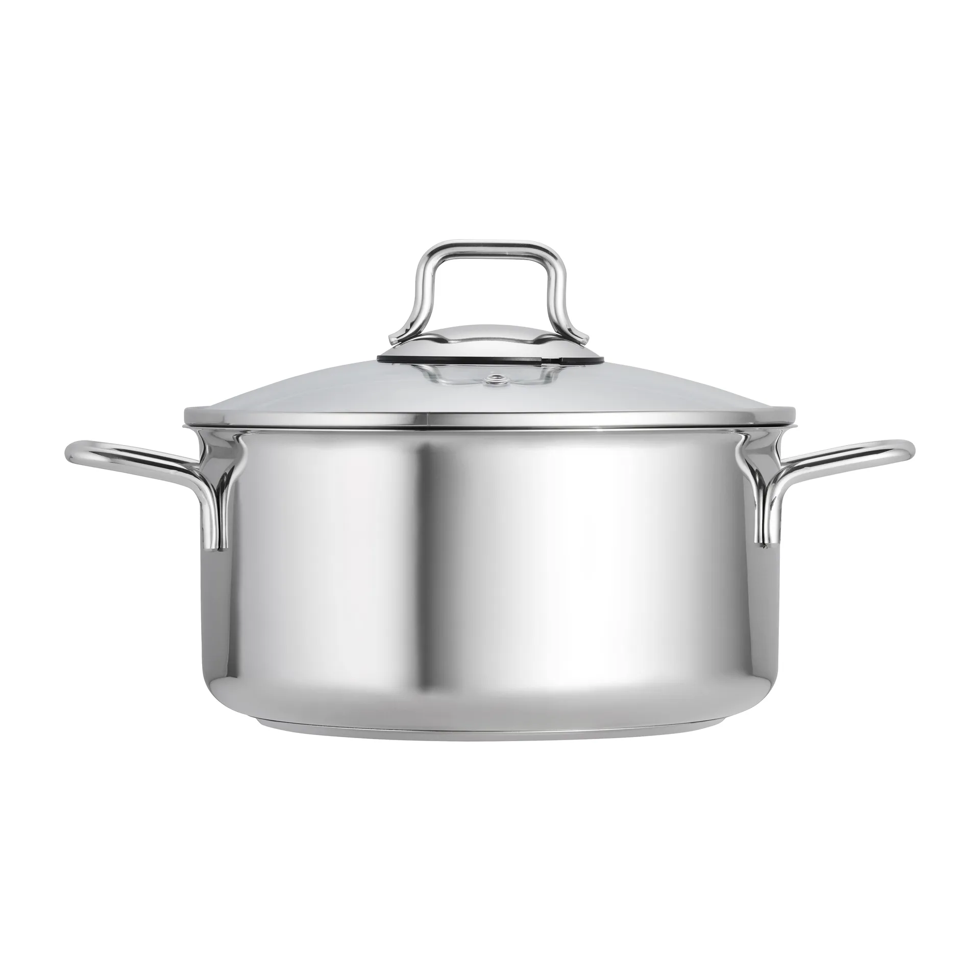 Fiskars pot & saucepan set with glass lid 3 pieces, 不锈钢 Fiskars