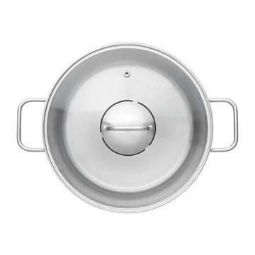 Fiskars pot & saucepan set with glass lid 3 pieces - 不锈钢 - Fiskars