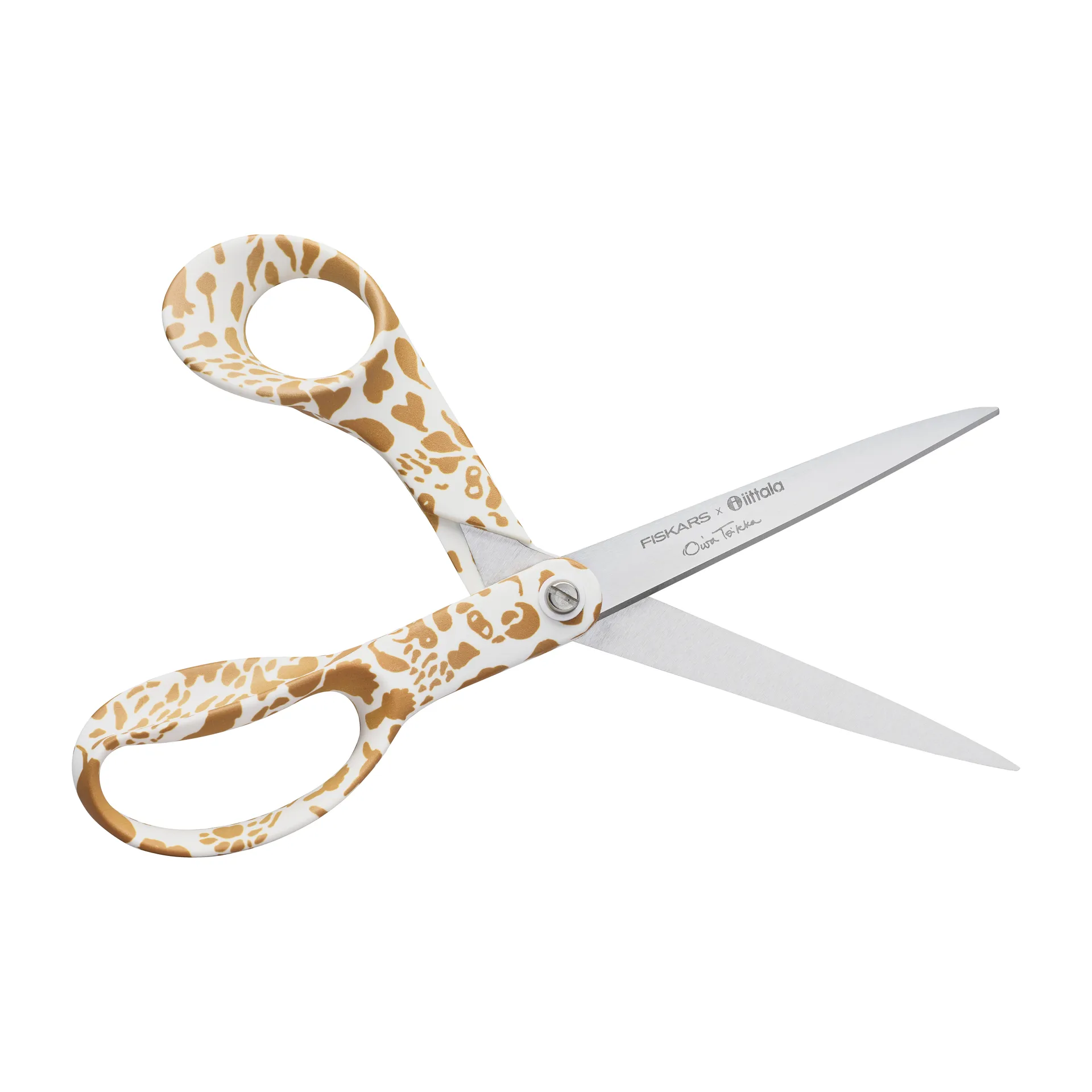 Fiskars x Iittala universal scissors 21 cm, Cheetah 棕色 Fiskars