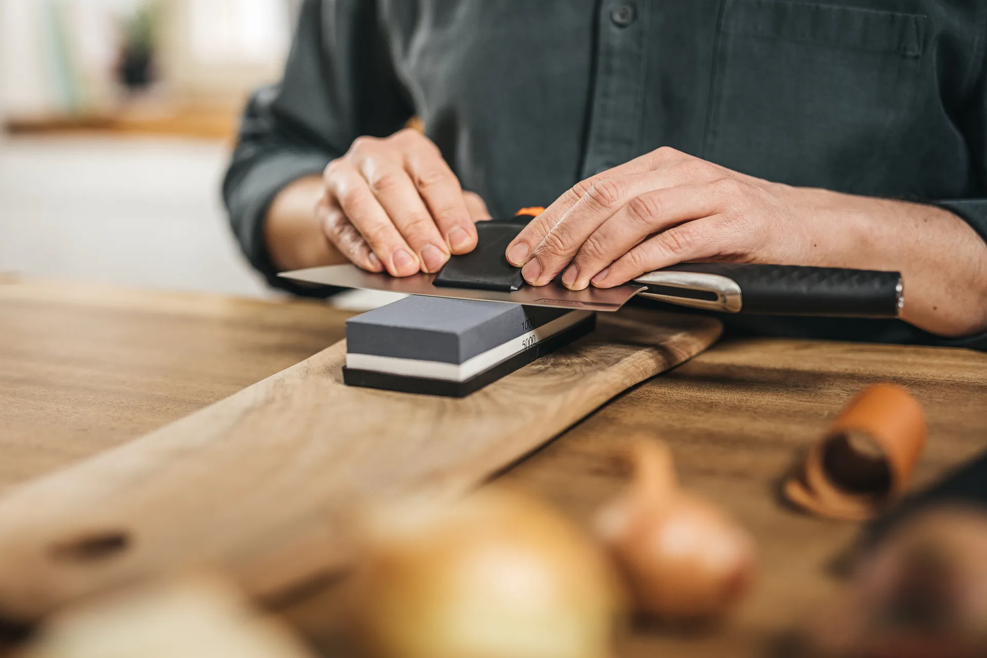 Fiskars 磨刀套装, 黑色_橙色 Fiskars
