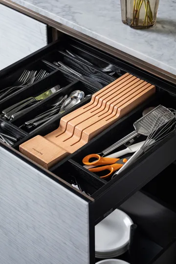 Fiskars 刀具抽屉插架 - 木质 - Fiskars