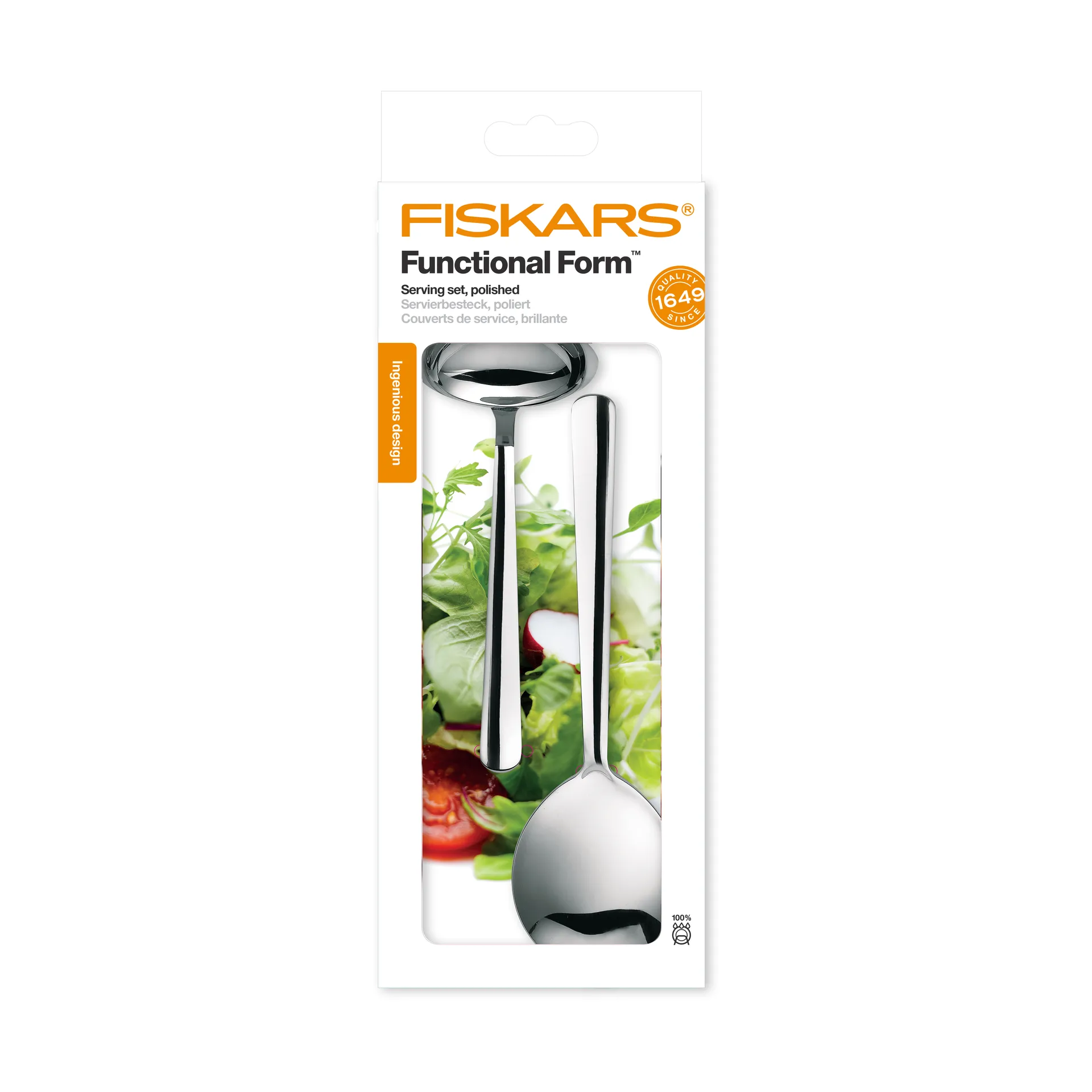 Functional Form 分餐餐具2件装, 空白款 Fiskars