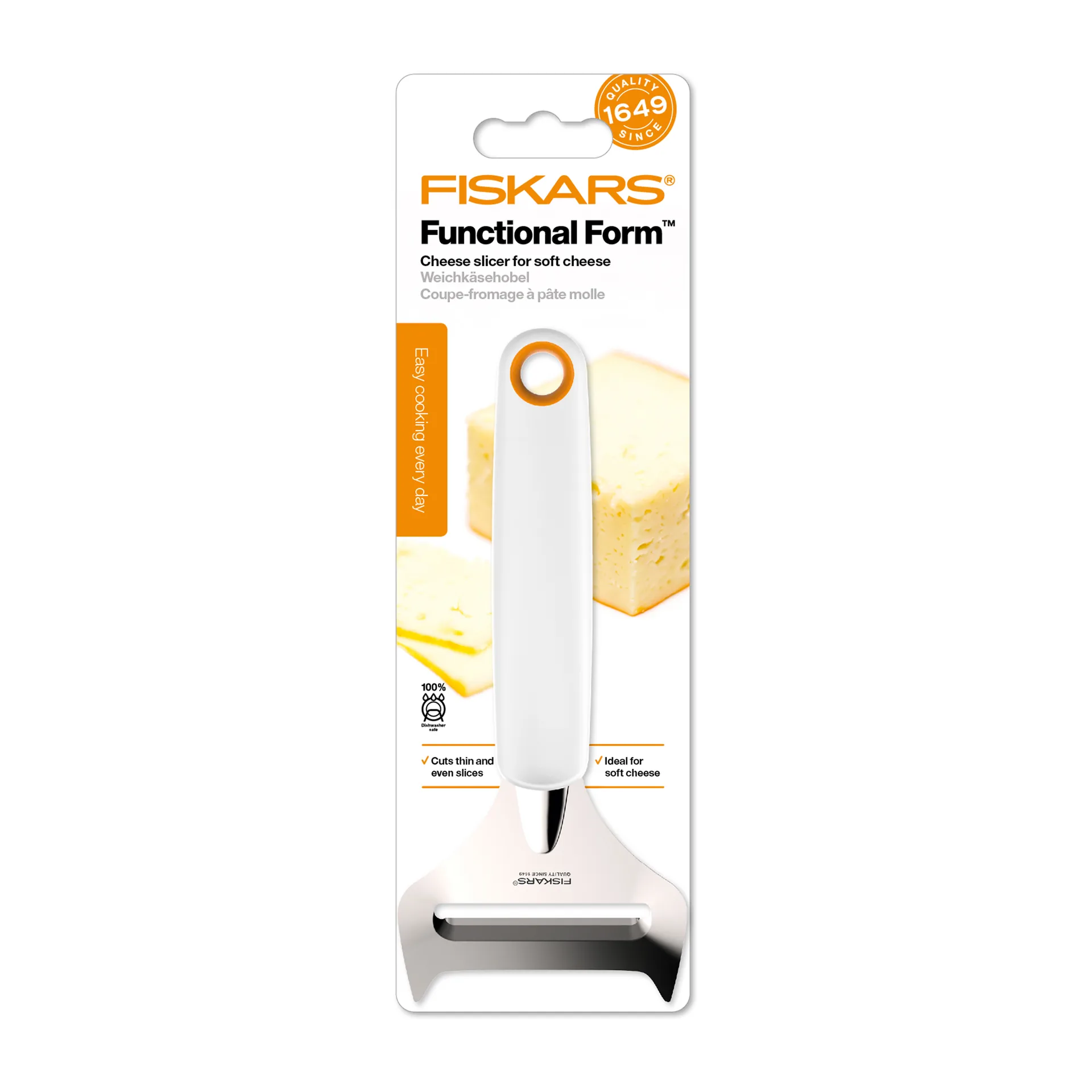 Functional Form cheese slice soft cheese, 白色 Fiskars