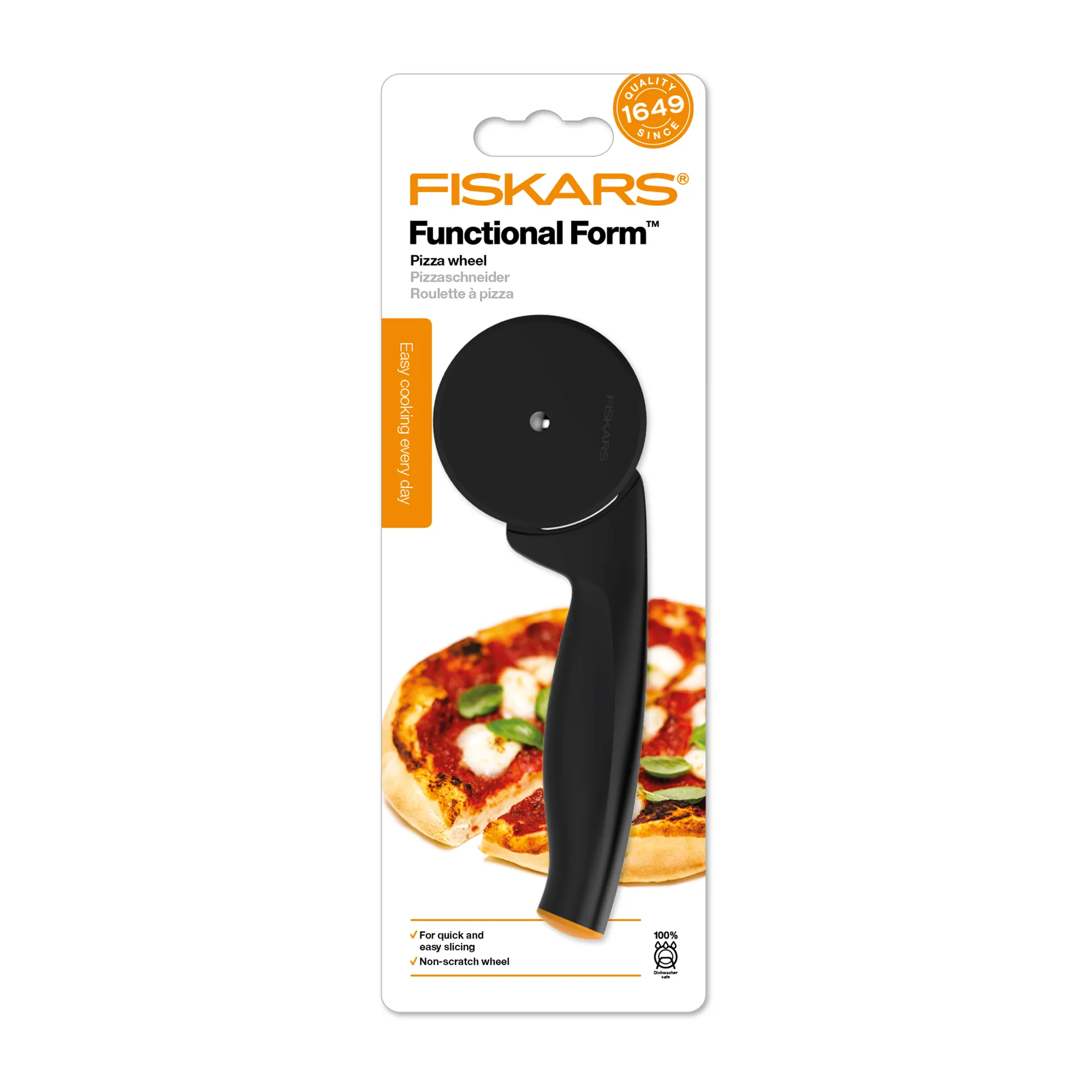 Functional Form pizza cutter, 黑色 Fiskars