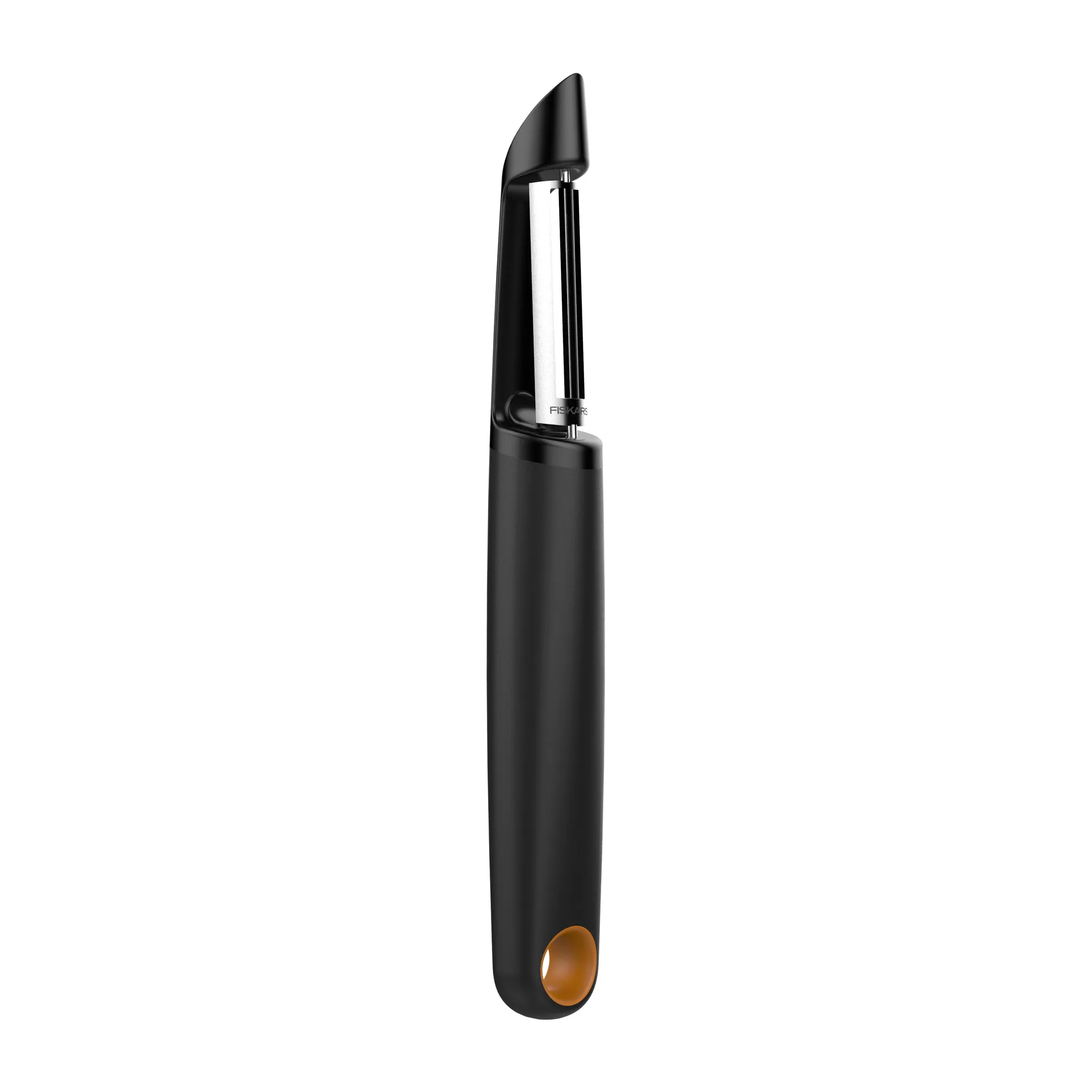 Functional Form potato peeler moveable single, 黑色 Fiskars